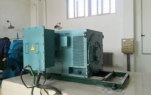 金乡某水电站工程主水泵使用我公司高压电机